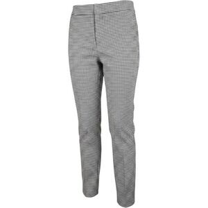 Lauren Ralph Lauren Dress Pants Womens 4P Blk White Houndstooth Stretch Trousers